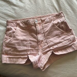 American Eagle Pink corduroy shorts